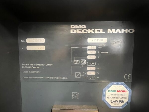 Universal Flerop DECKEL MAHO DMU-50eVo linear - Bild 3