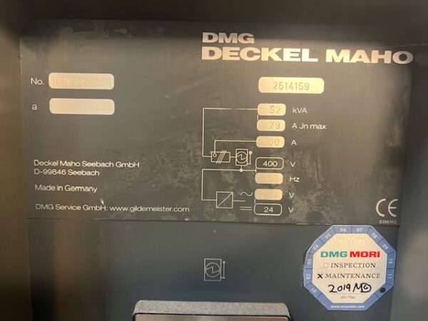 Universal Flerop DECKEL MAHO DMU-50eVo linear - Bild 6