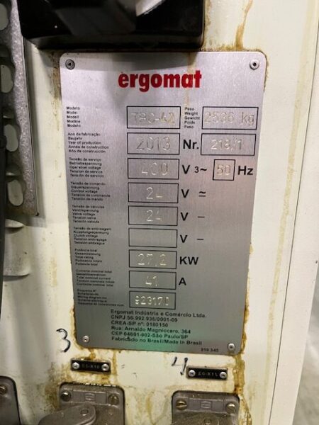 CNC-svarv ERGOMAT TBC-42 - Bild 12
